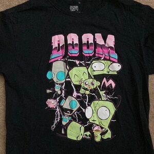 Invader Zim GIR Doom Boyfriend Fit Girls T-Shirt | Hot Topic